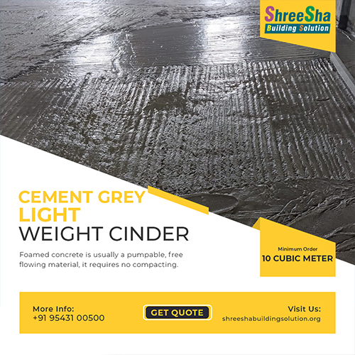 Cement Grey Light Weight Cinder
