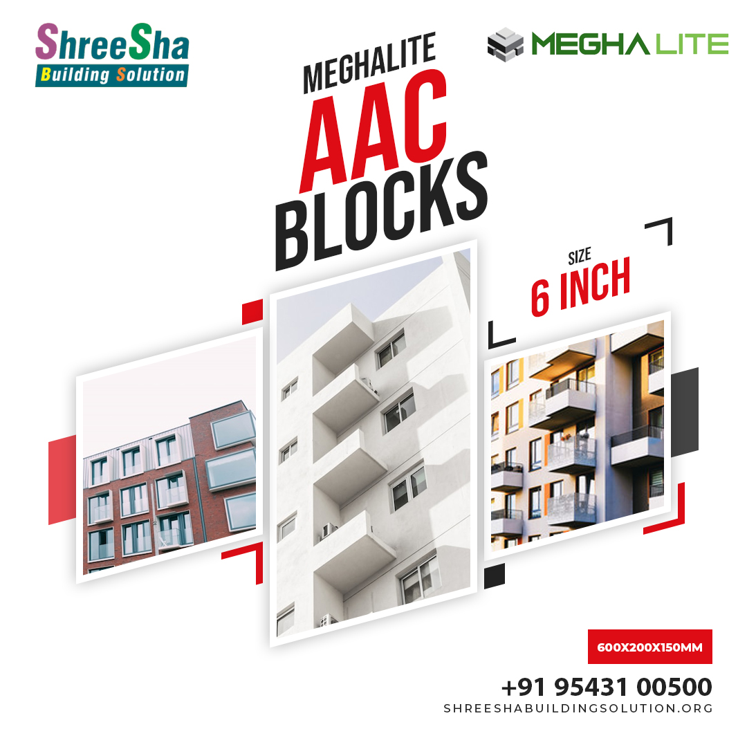 Meghalite AAC Blocks 6 Inch