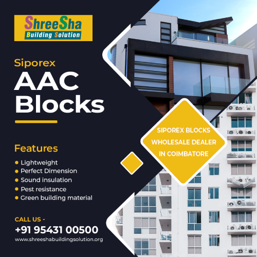 Siporex AAC Blocks Features